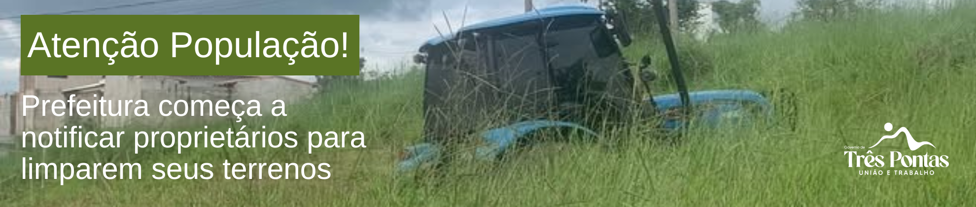 Notificação terrenos